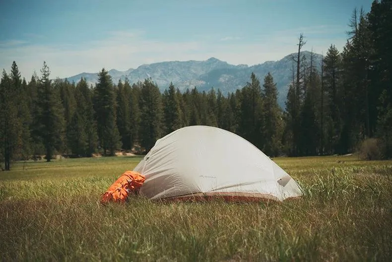 🏕️ BISINNA Ultralight Camping Tent | 20D Nylon Waterproof Tent for Backpacking, Hiking, & Travel | 1-2 Person Outdoor Shelter 🌳