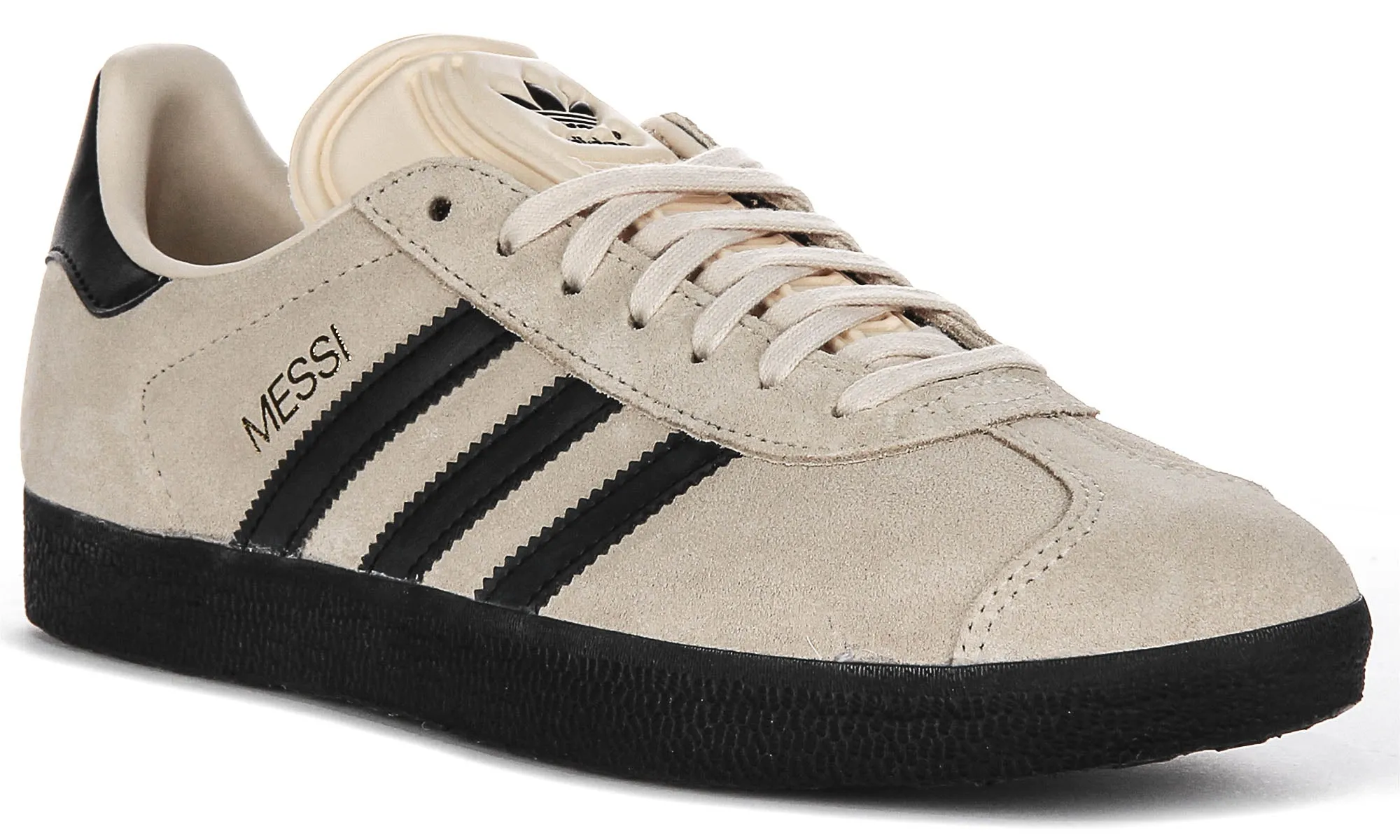 Adidas Gazelle X Messi In Beige Black