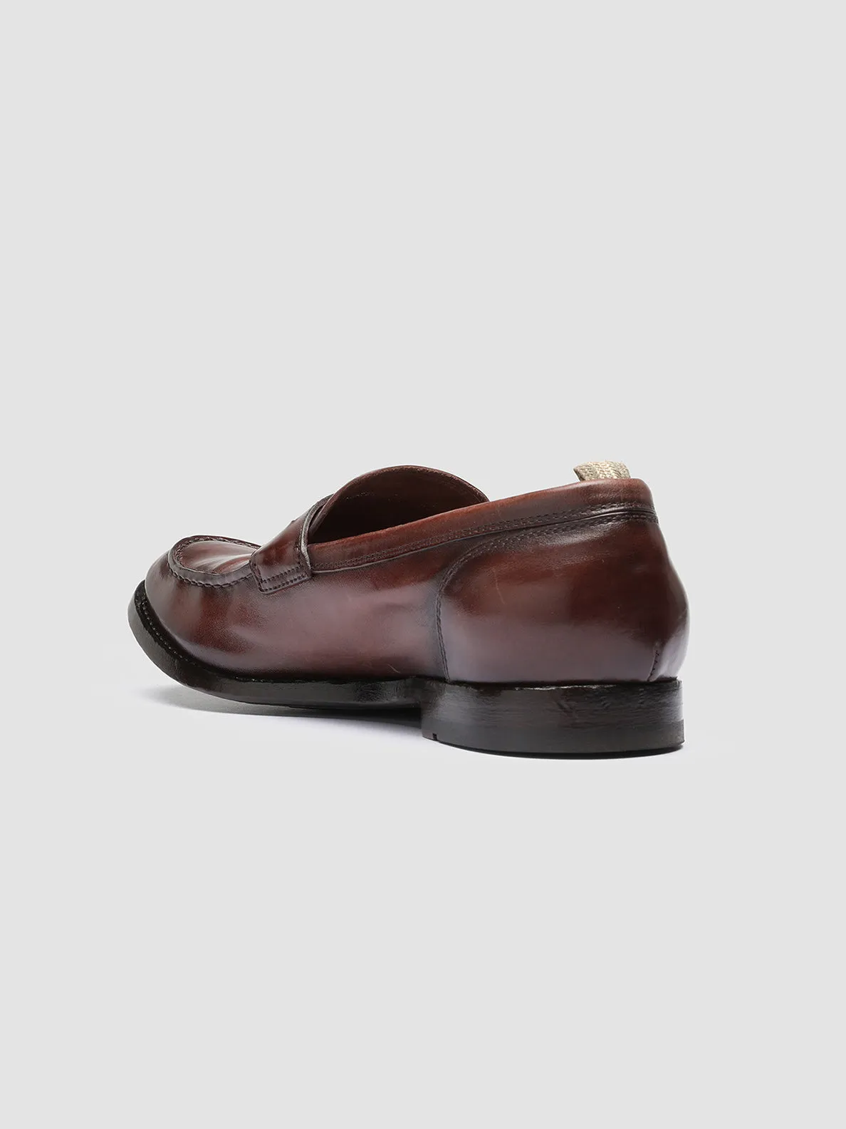 ANATOMIA 071 - Brown Leather Penny Loafers