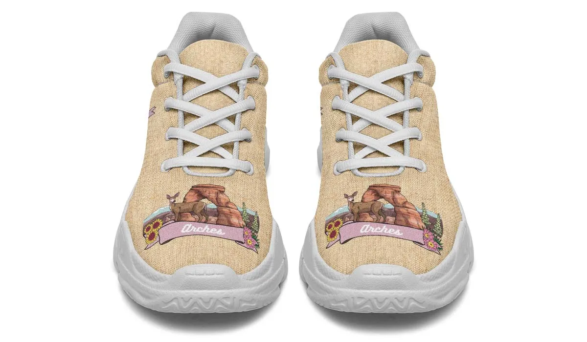 Arches National Park Chunky Sneakers