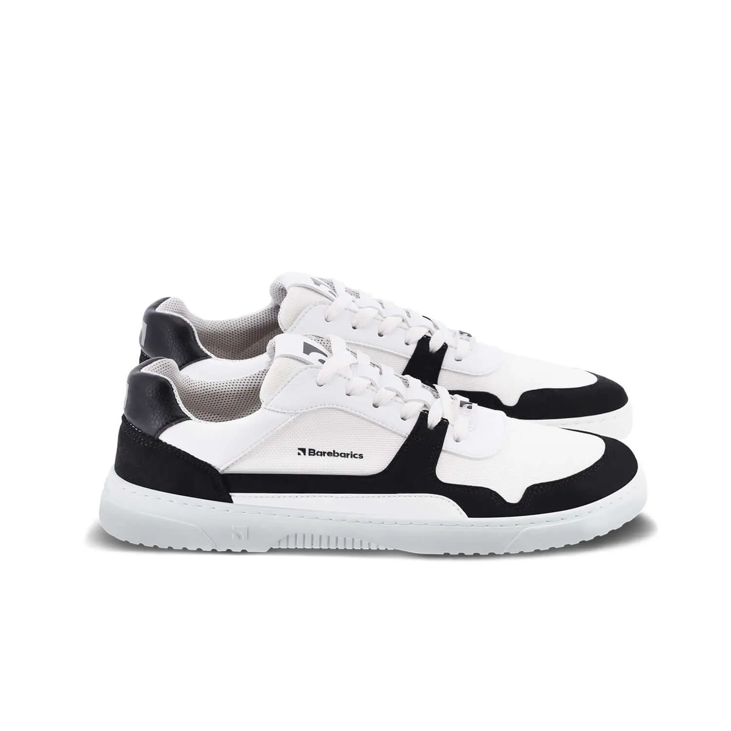 Barefoot Sneakers Barebarics - Zing - White & Black