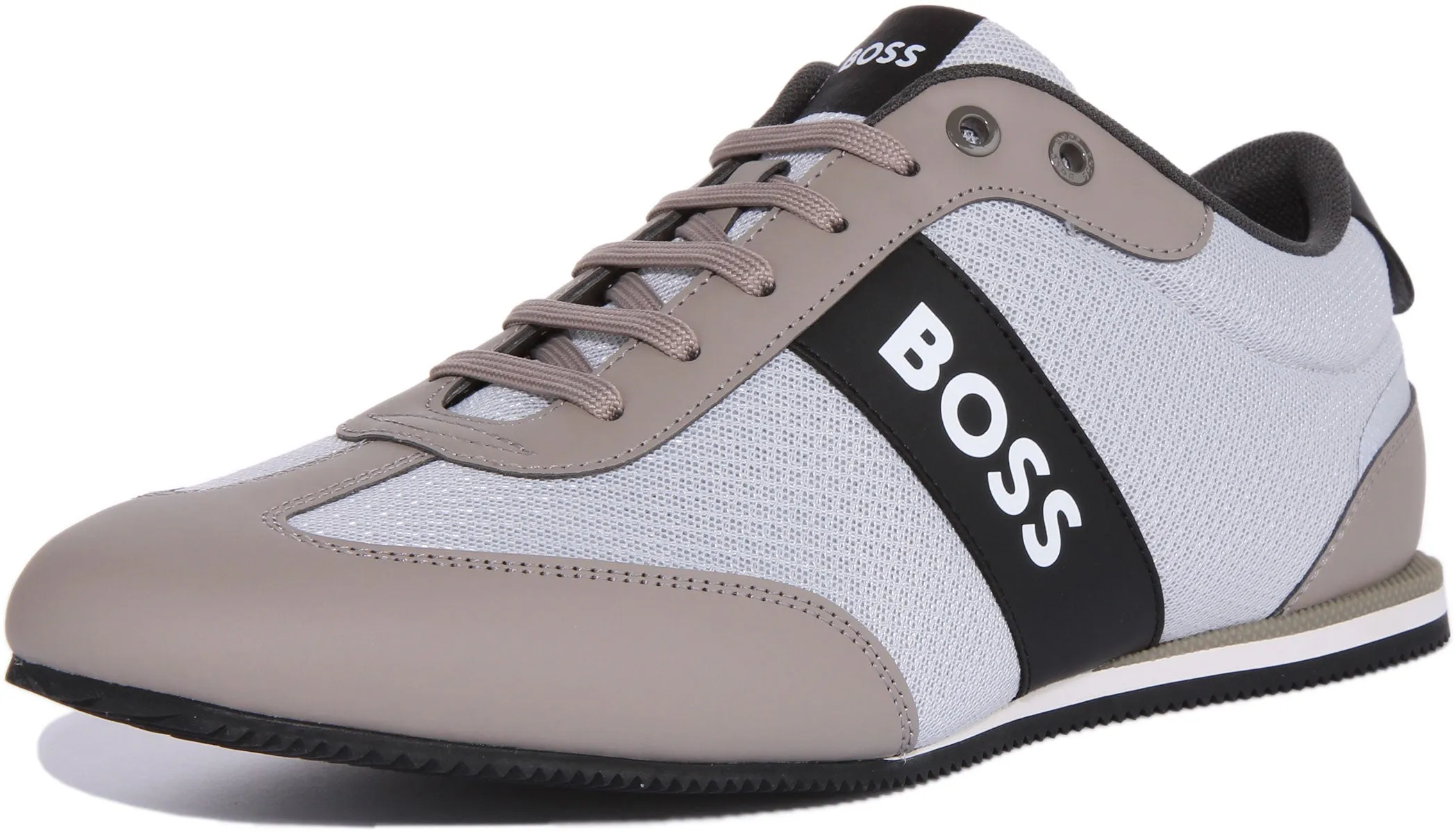 Boss Rusham Low profile Mx In Beige For Men