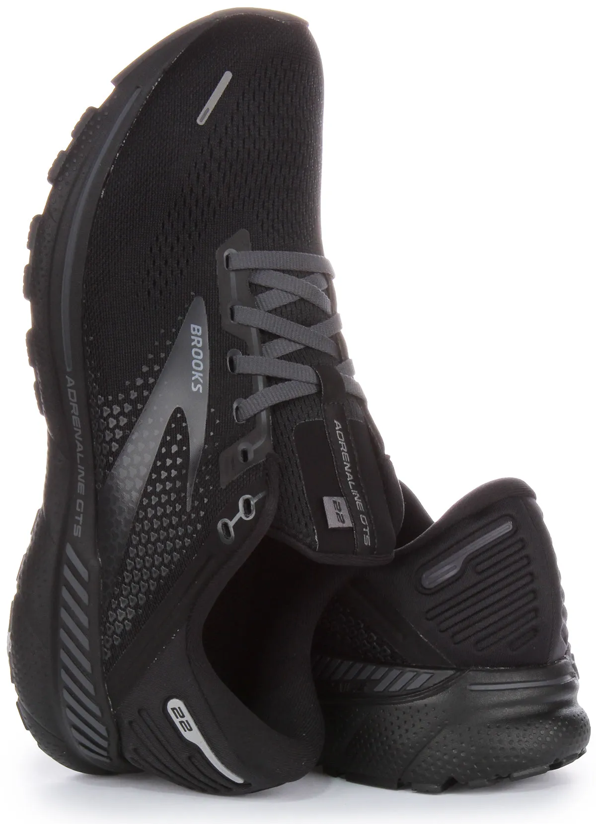 Brooks Adrenaline Gts In Black For Women