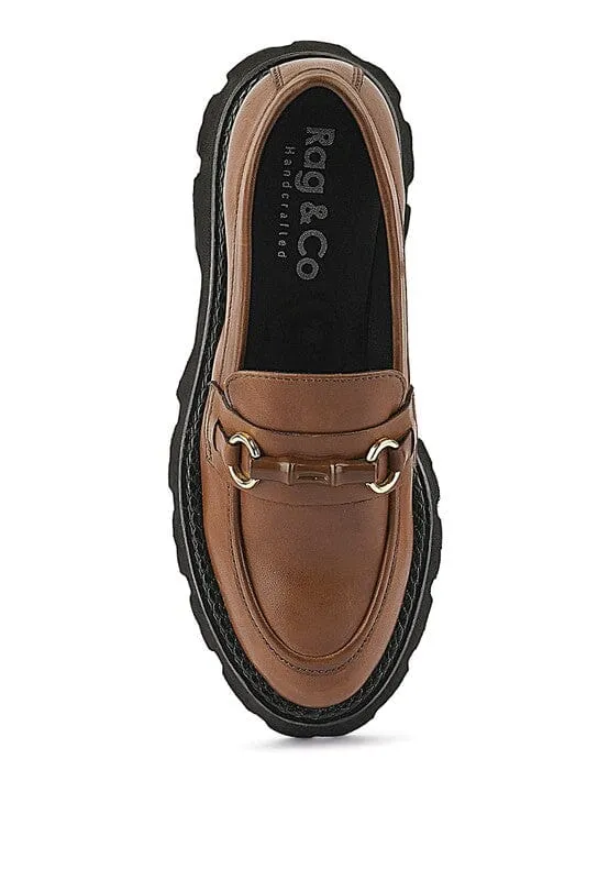 CHEVIOT Chunky Leather Loafers