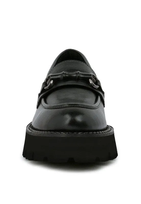 CHEVIOT Chunky Leather Loafers