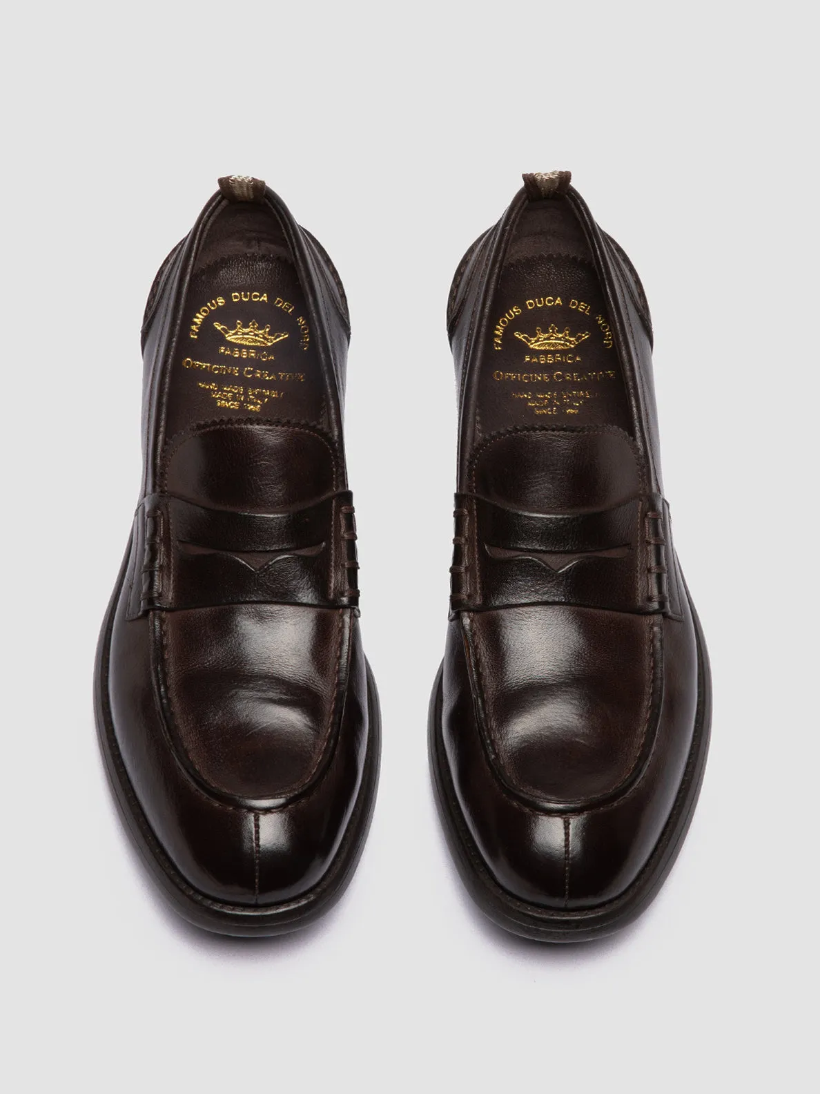 CHRONICLE 056 - Brown Leather Penny Loafers