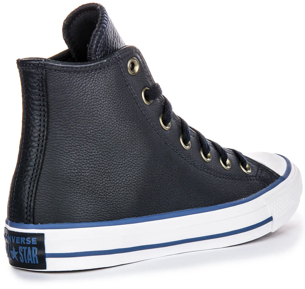 Converse All Star A08584C High Top In Navy White Leather