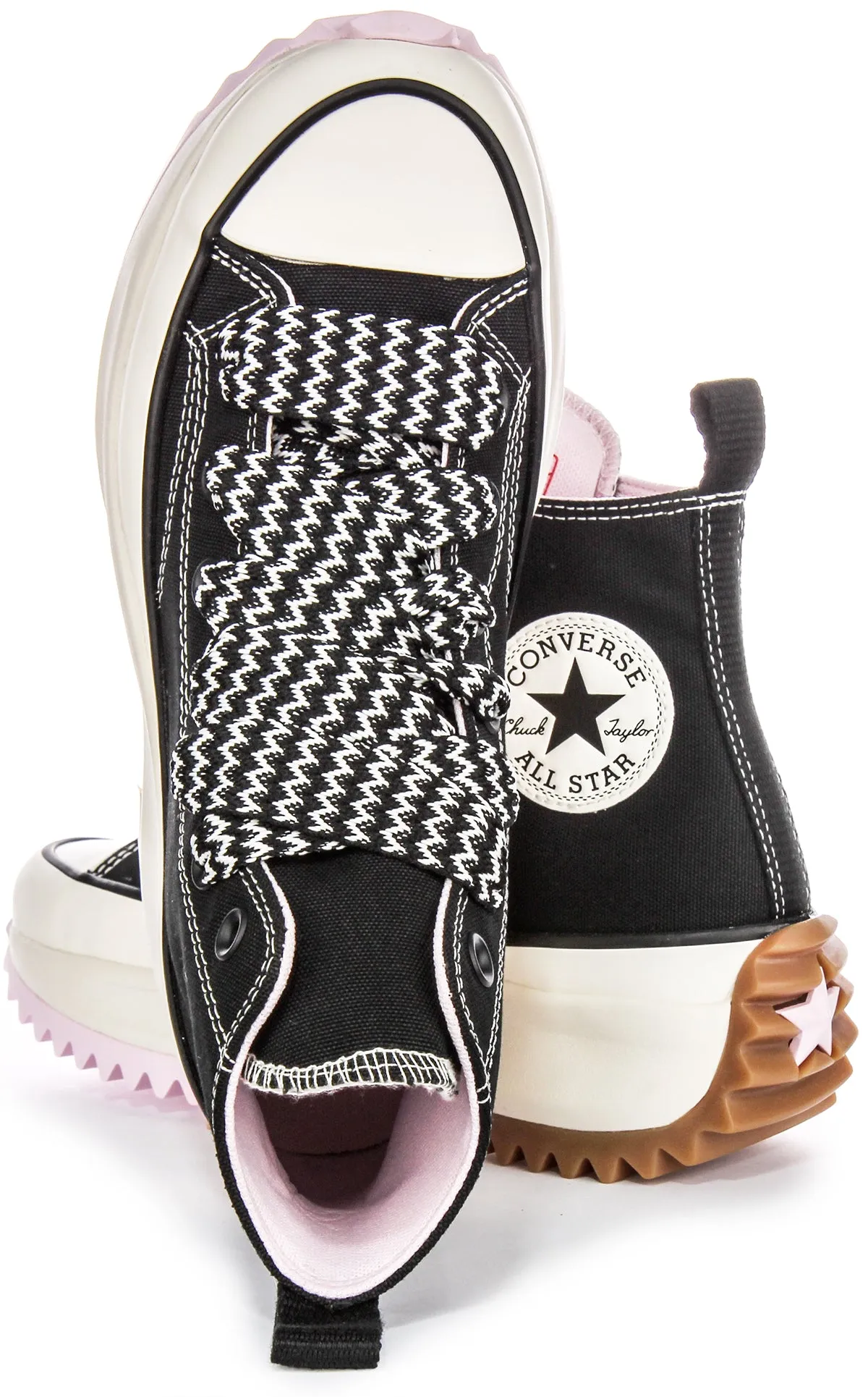 Converse Runstar Hike A10435C In Black Pink