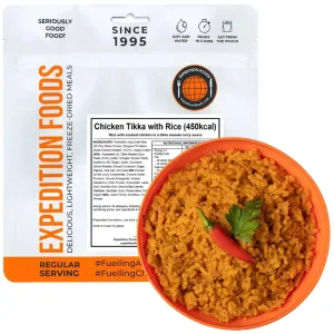 Expedition Foods Freeze-Dried Meal Chicken Tikka with Rice 450kcal