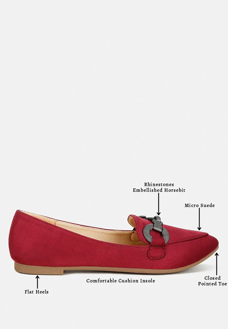 Fembot Horsebit Detail Flexible Loafers