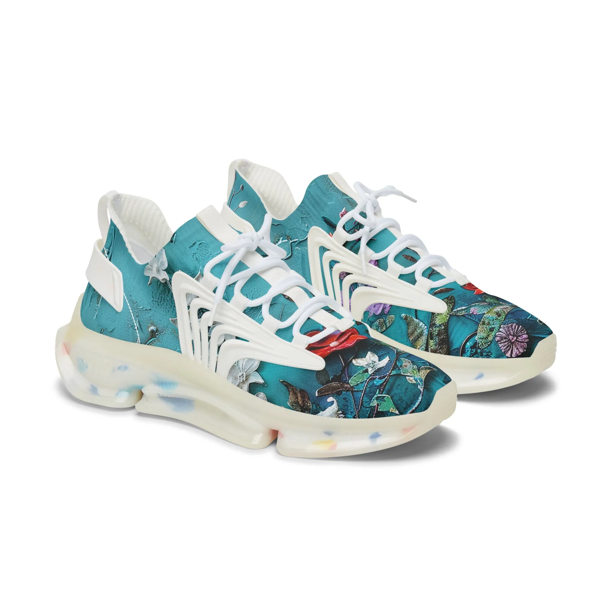 Flowers Women's Mesh Sneakers - China