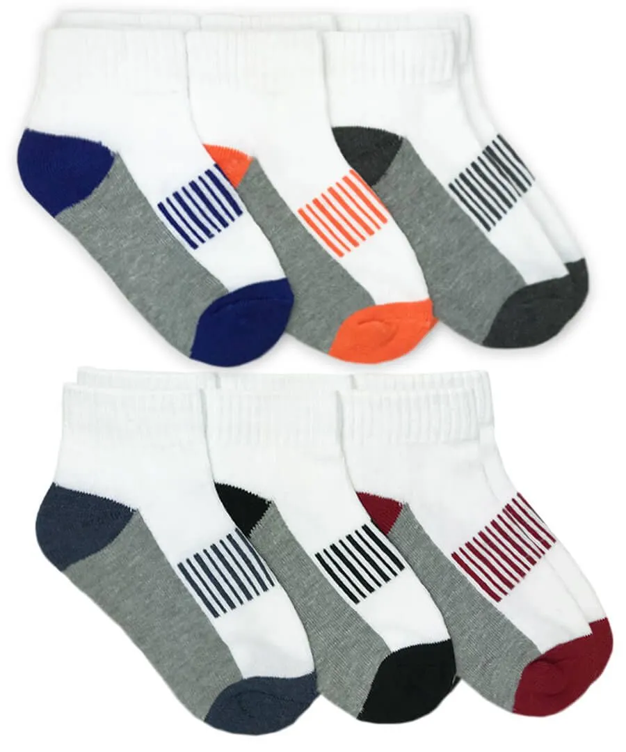 Jefferies Socks Sporty Half Cushion Quarter Socks