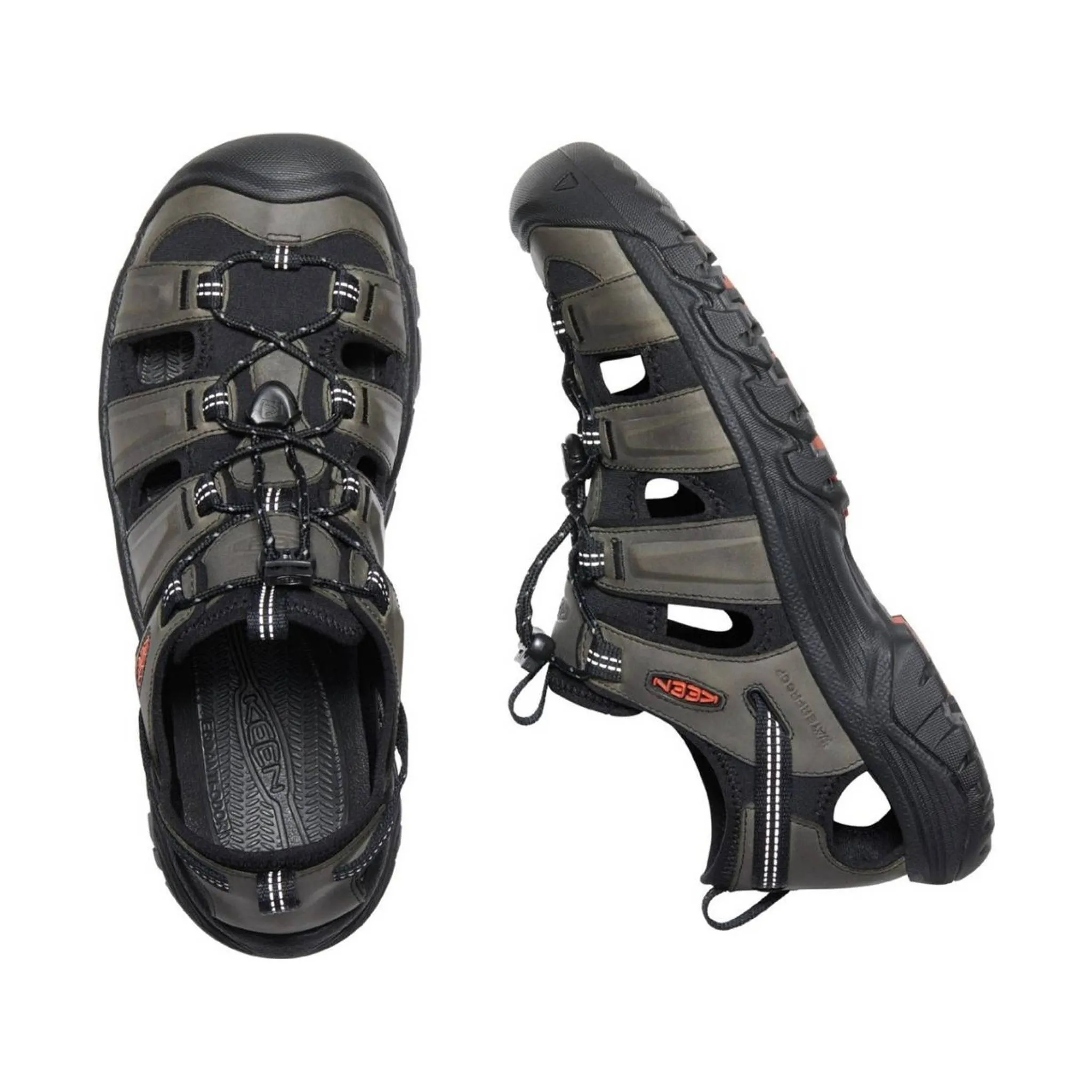 KEEN Men's Targhee III Sandal - Grey/Black