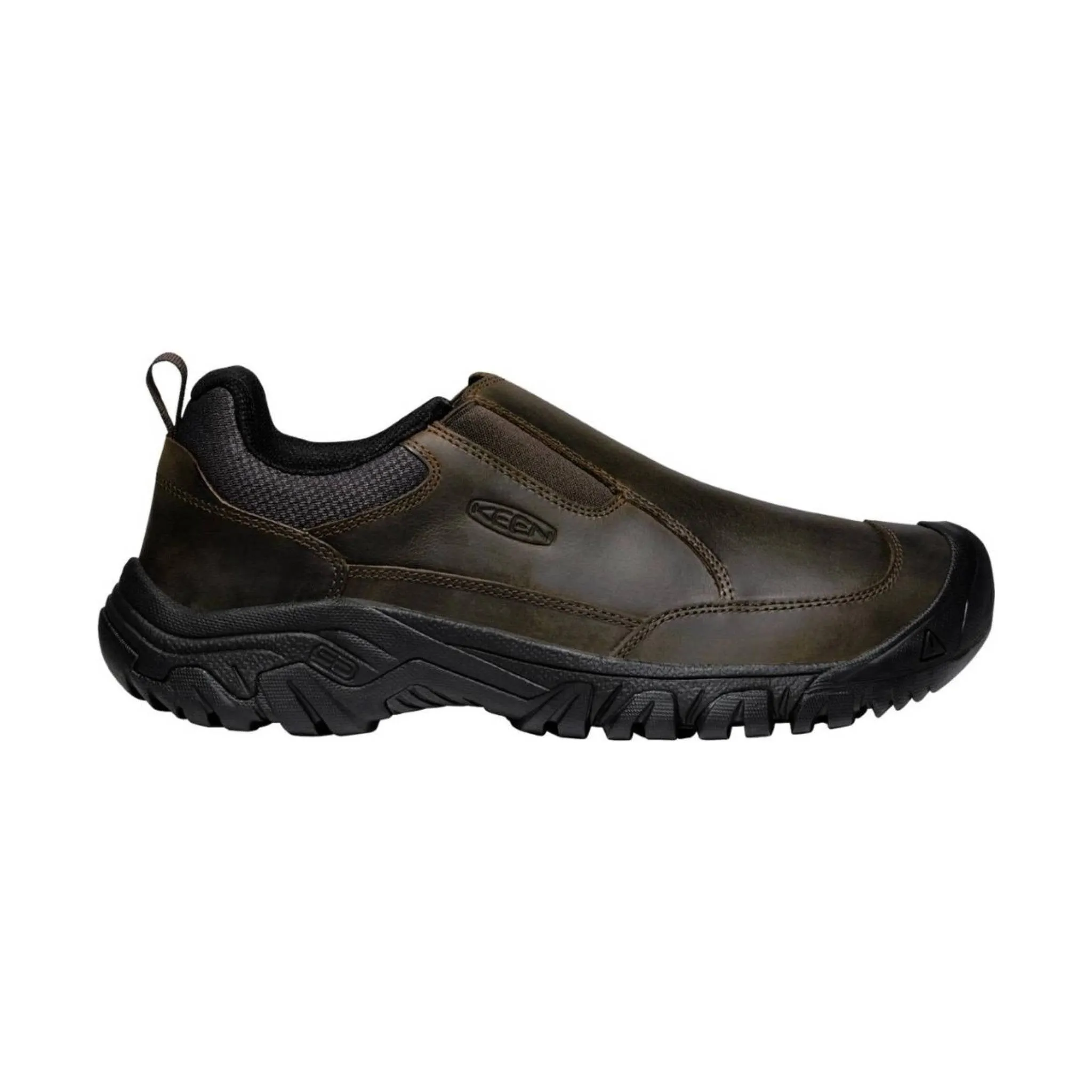 KEEN Men's Targhee III Slip-On - Dark Earth/Mulch