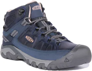 Keen Targee III Mid Waterproof In Navy For Women