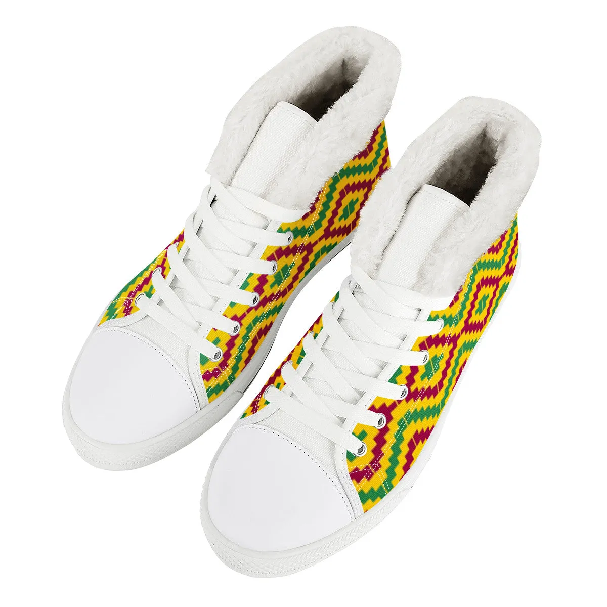 KENTE FARI Winter Canvas Shoes