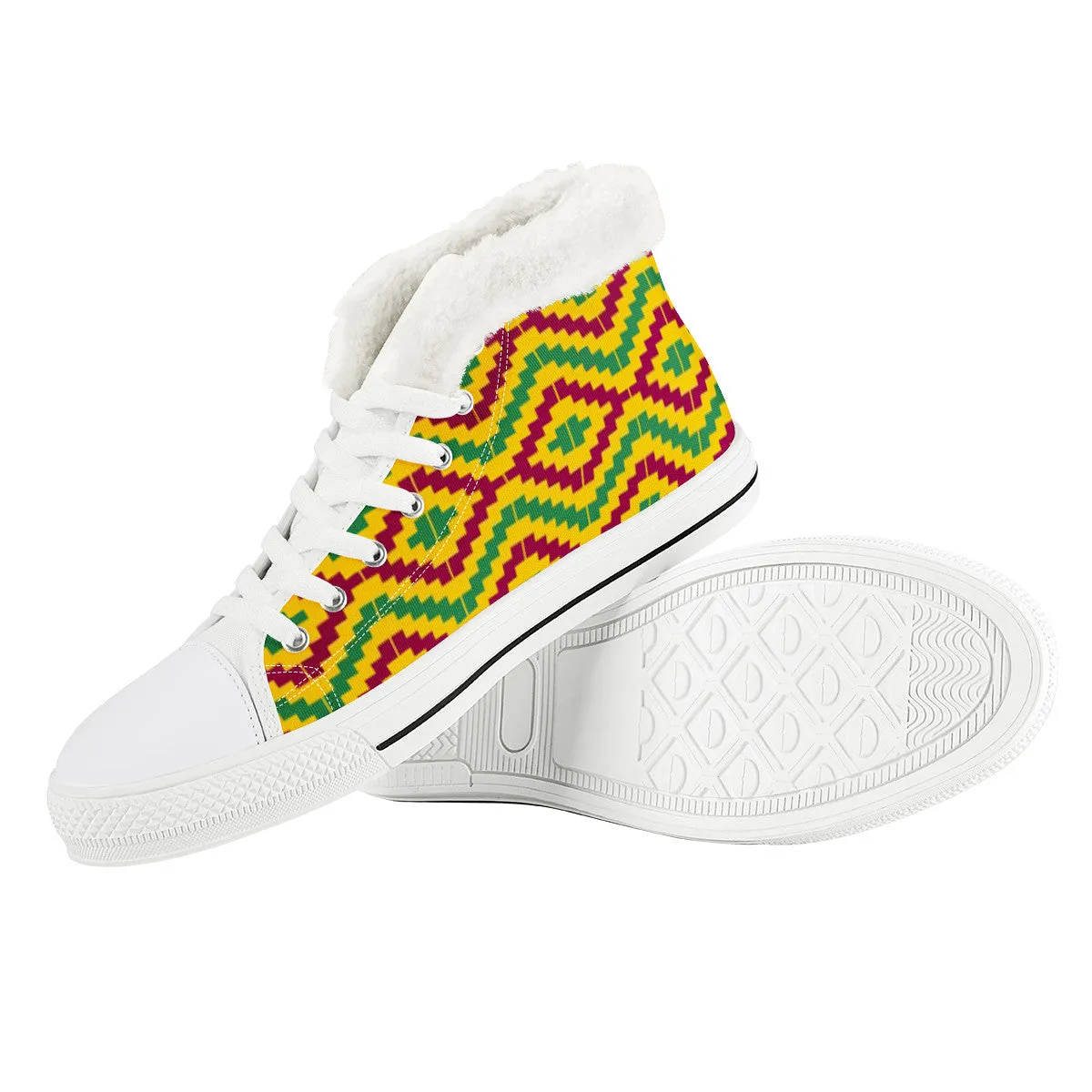 KENTE FARI Winter Canvas Shoes