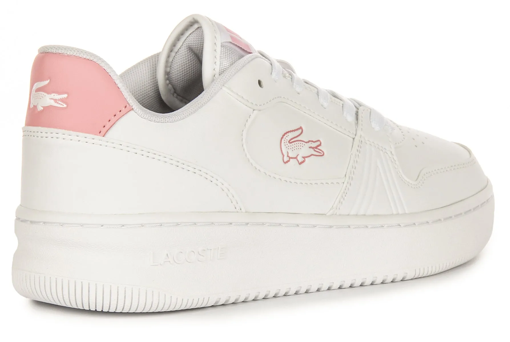 Lacoste L001 Set 224 In White Pink For Junior