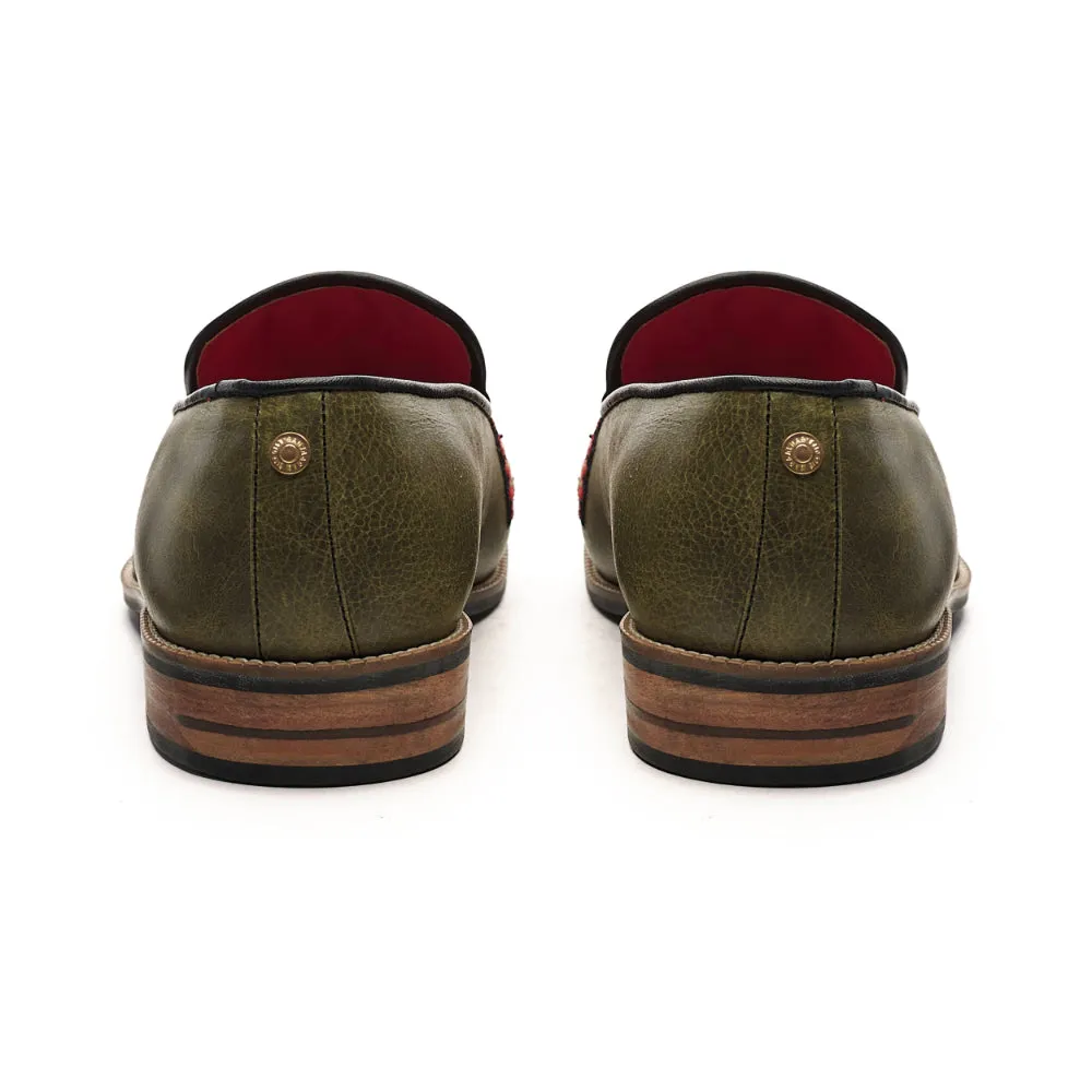 Leon Loafers Men – Olive