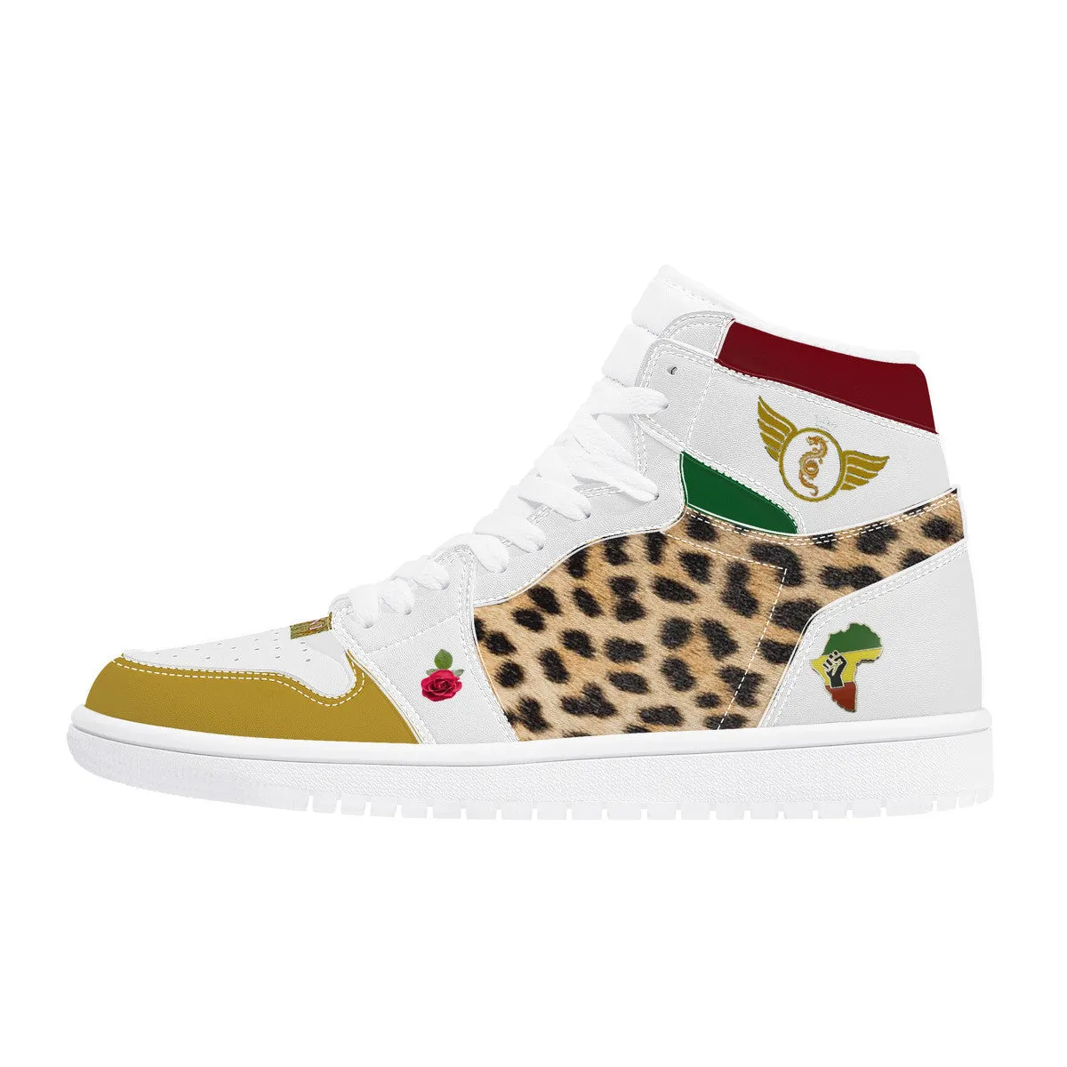 Majestic Series Africa | High Top Customized | Shoe Zero