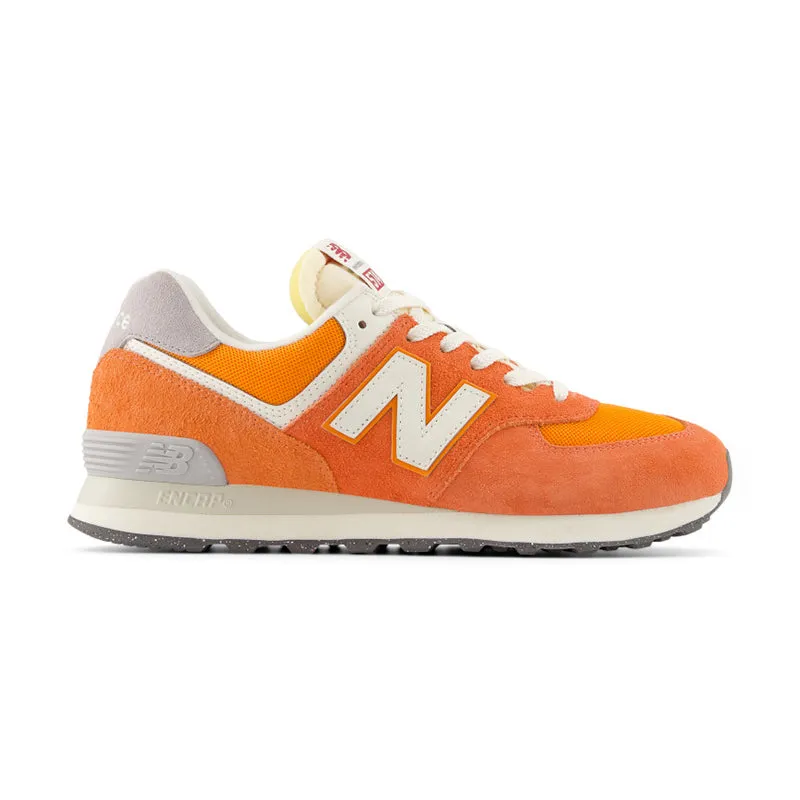 Men's 574 Atomic Orange/White