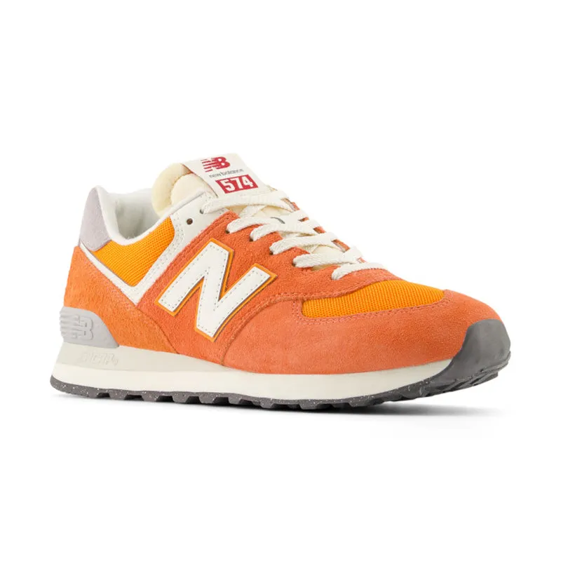 Men's 574 Atomic Orange/White