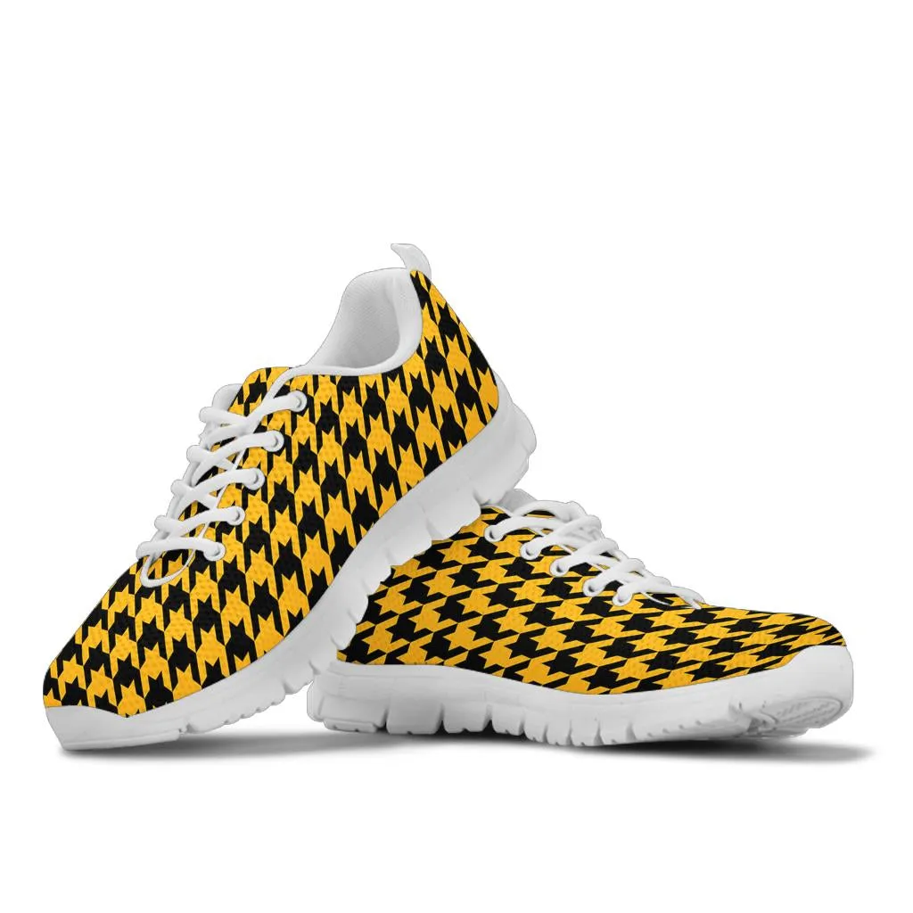 Mesh Sneakers_Black on Athletic-Gold_P_HT Pattern