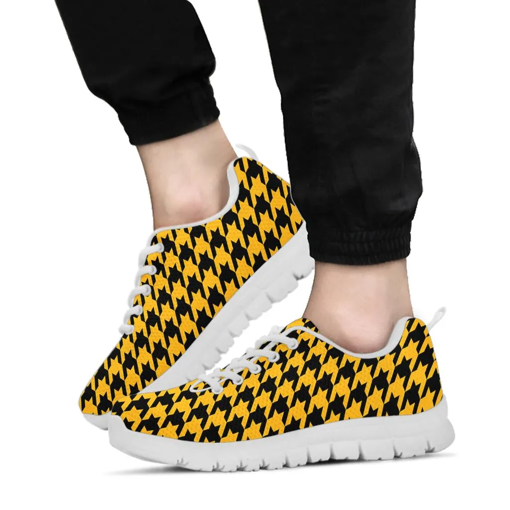 Mesh Sneakers_Black on Athletic-Gold_P_HT Pattern