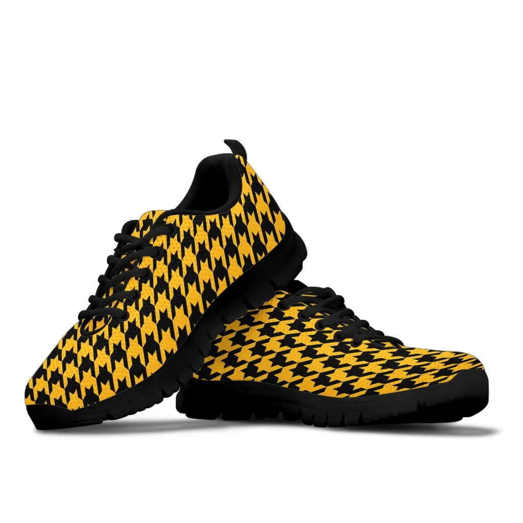 Mesh Sneakers_Black on Athletic-Gold_P_HT Pattern