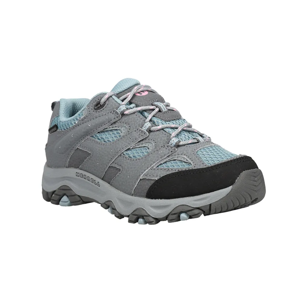 Moab 3 Low WTRPF Hiking Shoes (Big Kid)