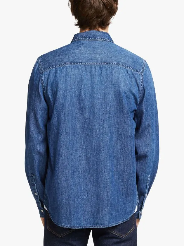 Modern Western Denim Shirt