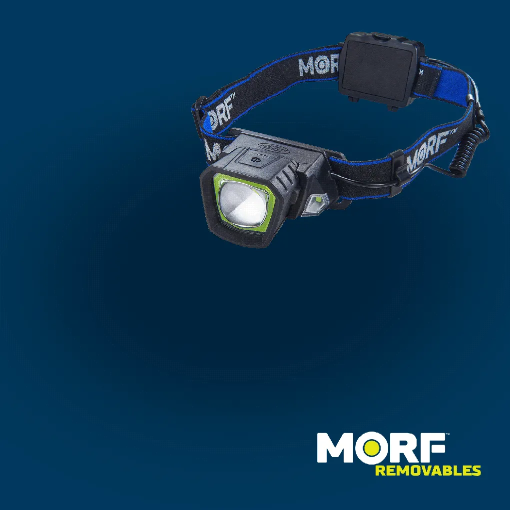 MORF R230 REMOVABLE 230 LUMEN HEADLAMP