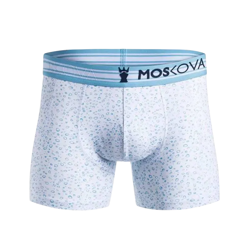 MOSKOVA BOXER M2 COTTON Small-XLarge Water Drope White