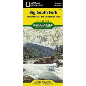 National Geographic Trails Illustrated Big South Fork National River and Recreation Area Map