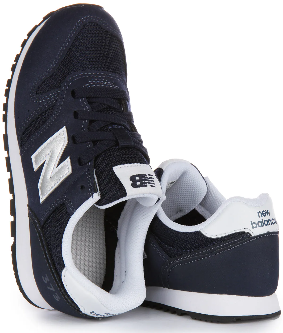 New Balance YC 373 KN2 In Navy White For Kids