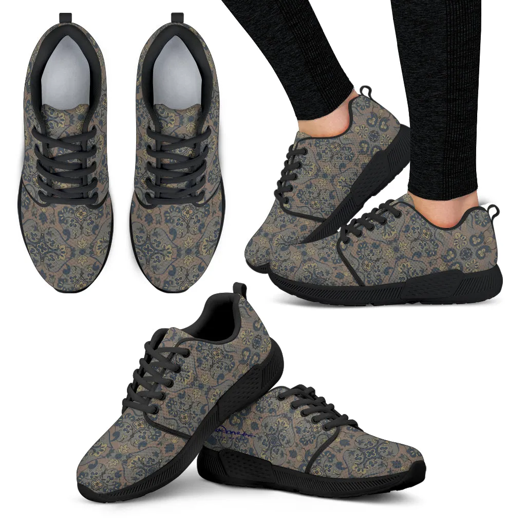 Not Quite Paisley Athletic Sneakers