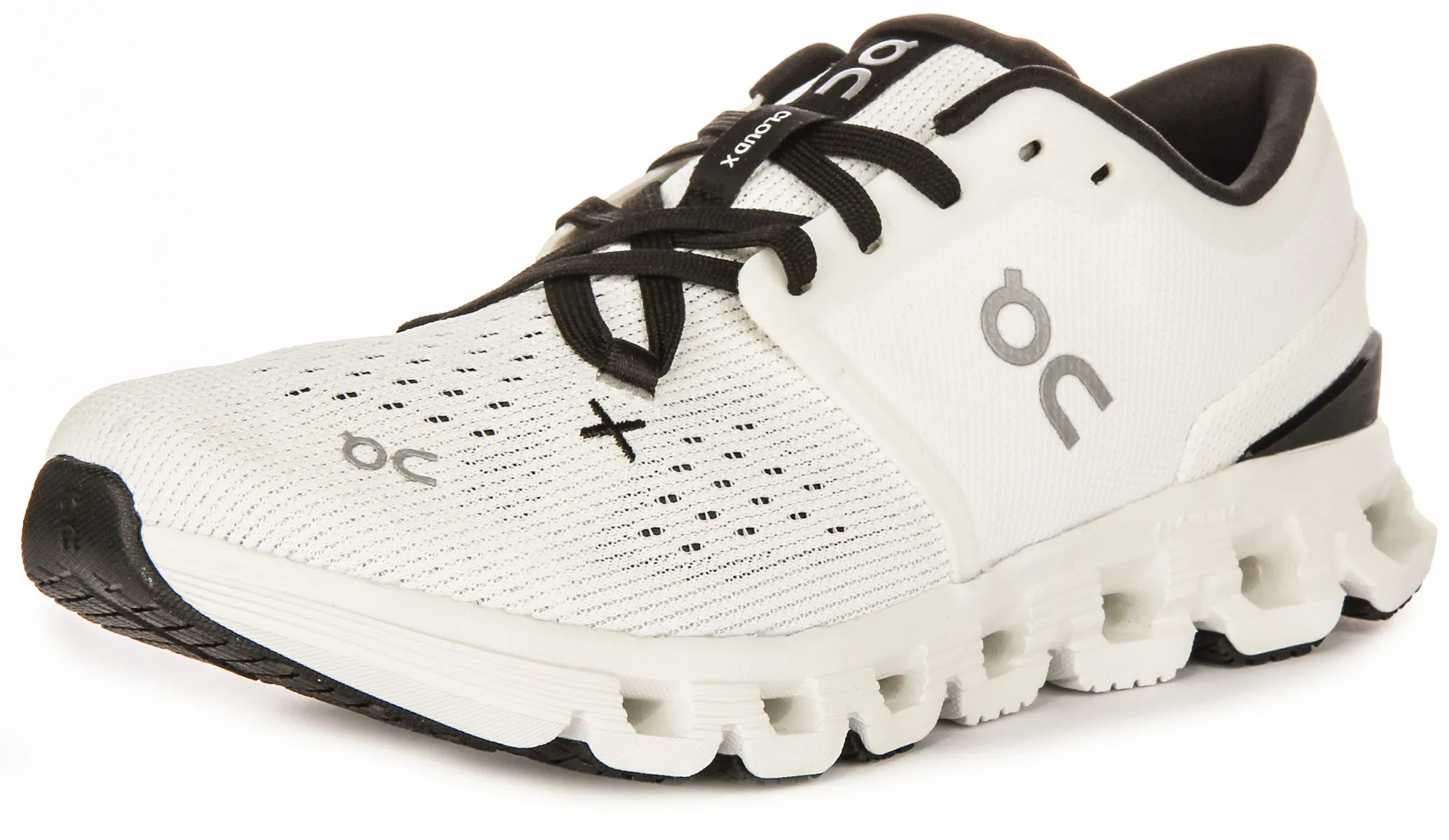 On Running Cloud X 4 In White Black For Men