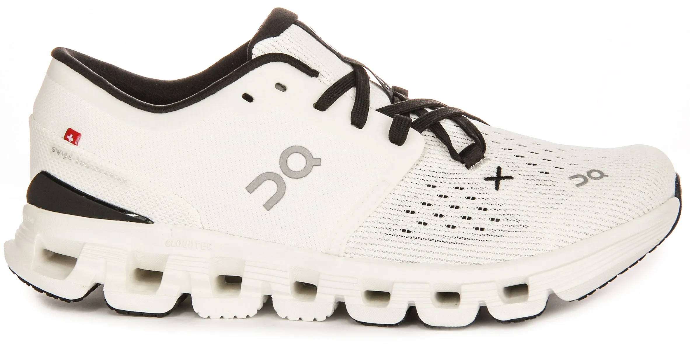 On Running Cloud X 4 In White Black For Men