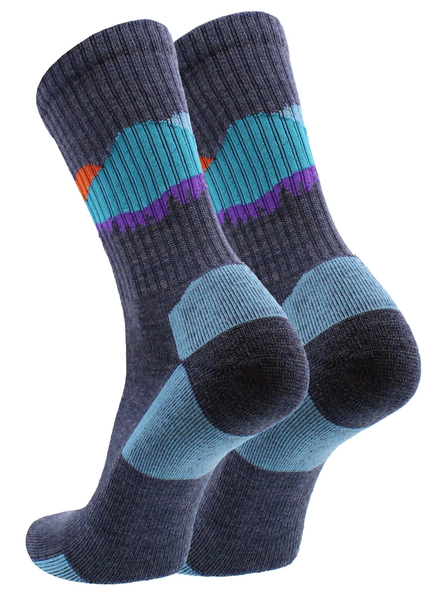 Sunset Merino Wool Hiking Socks For Men & Women