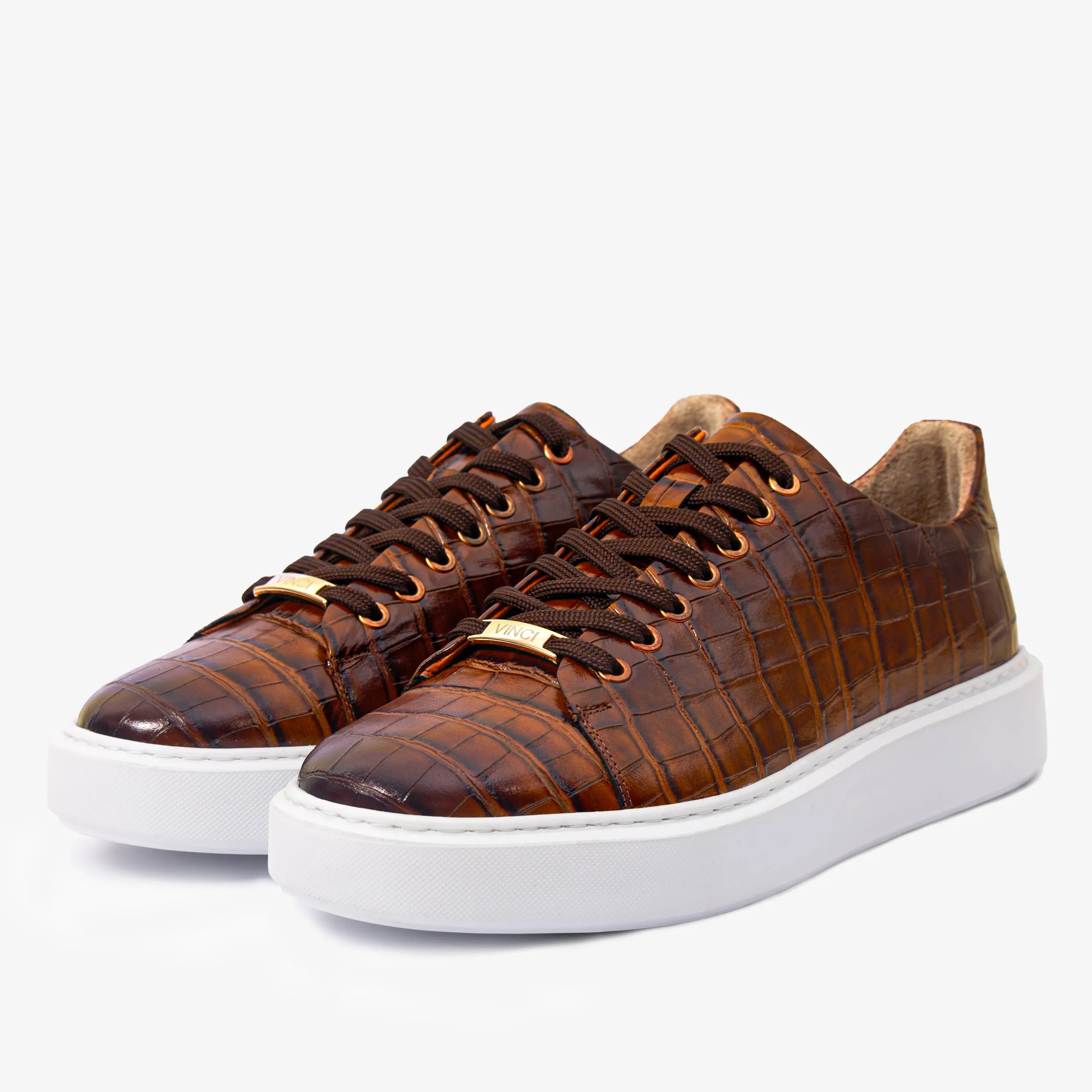 The Dublin Tan Leather Men Sneaker