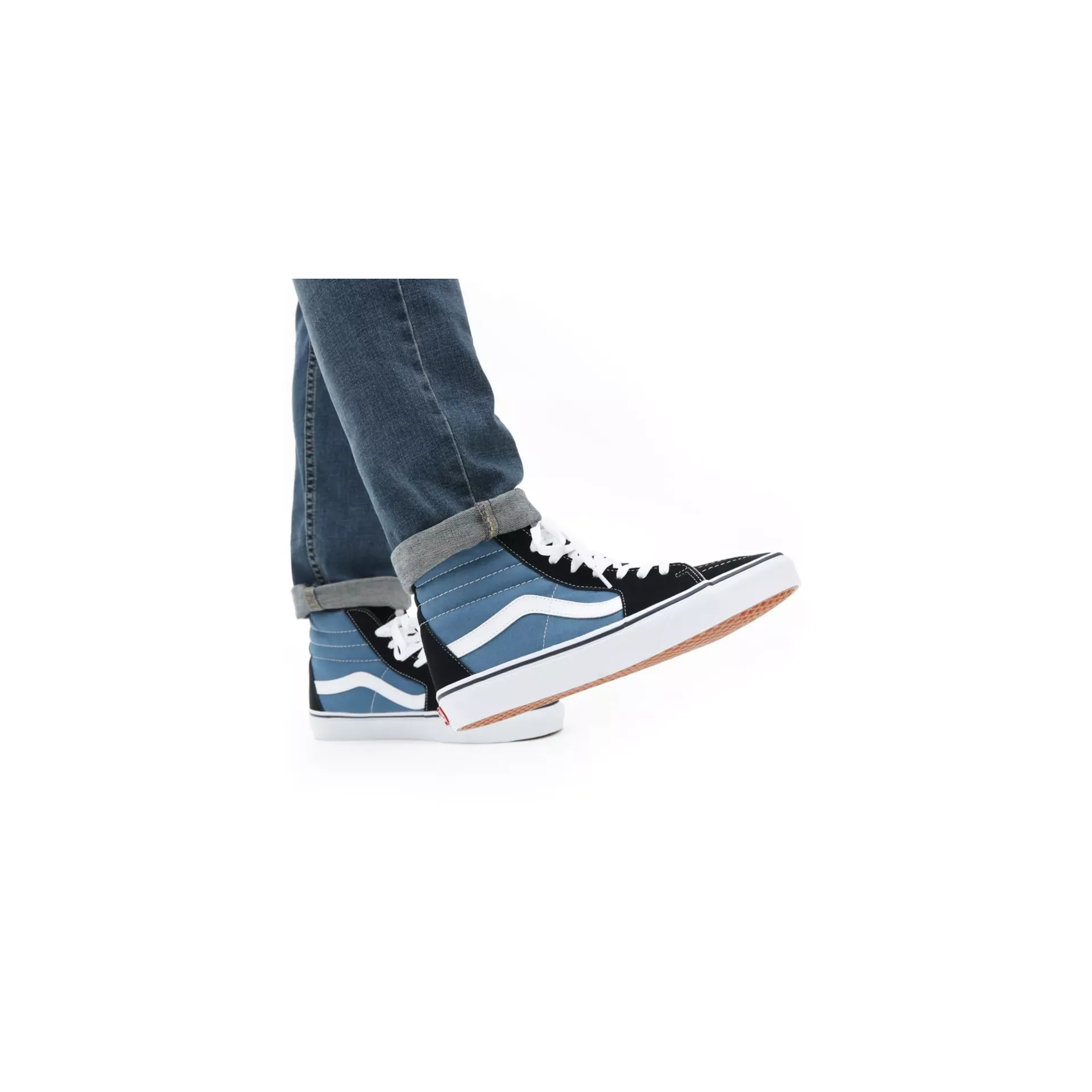 Vans Unisex Sk8 Hi Shoes - Navy