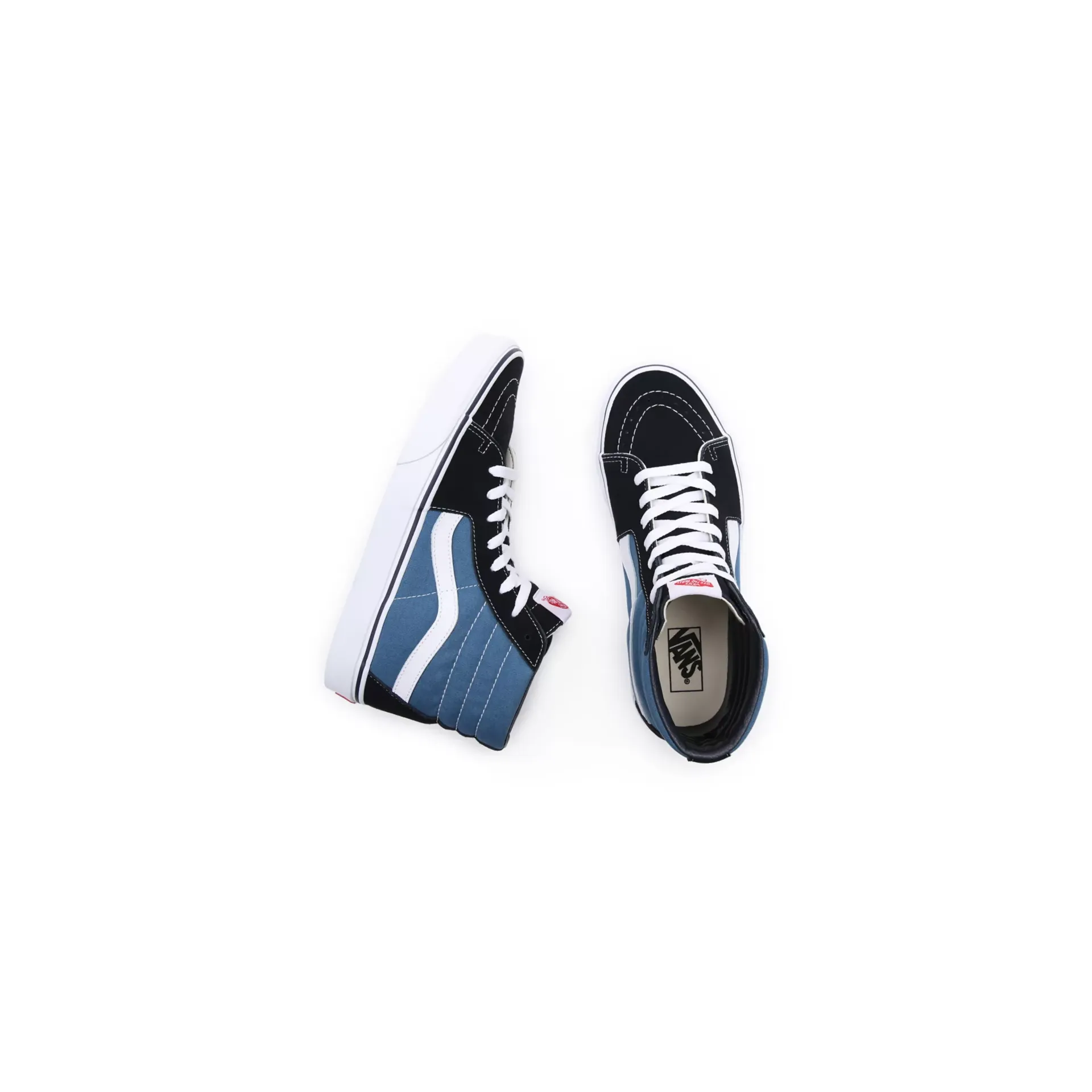 Vans Unisex Sk8 Hi Shoes - Navy