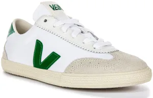 Veja Volley In White Green For Men