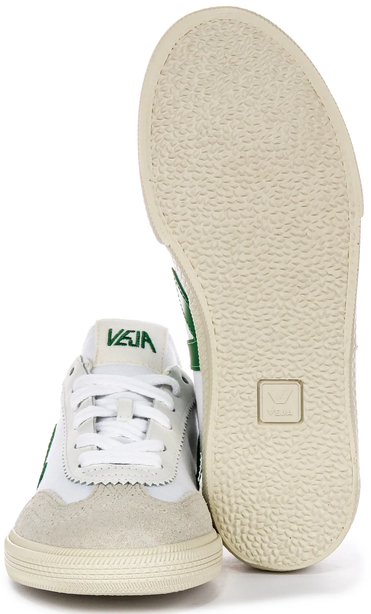 Veja Volley In White Green For Men