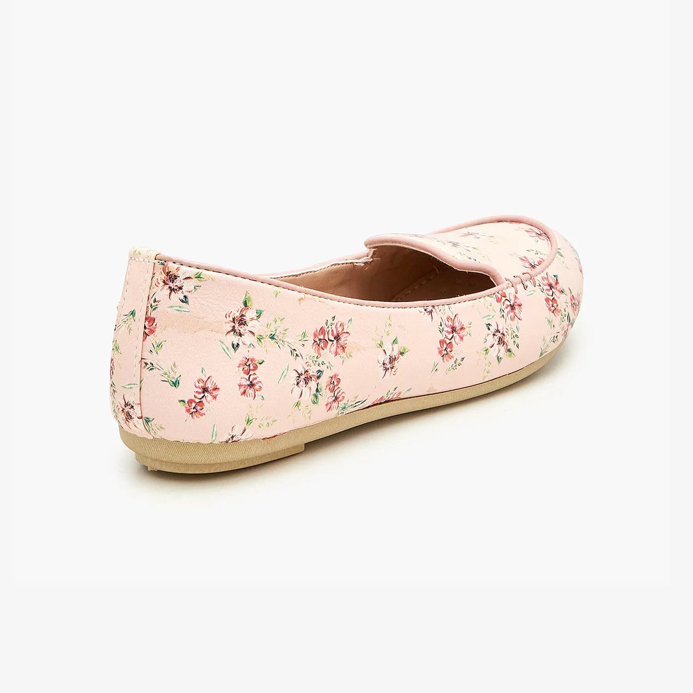 Women's Floral Loafers