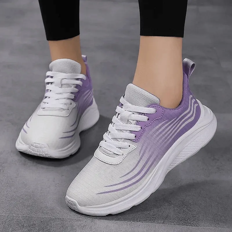 Women's Mesh Breathable Flexible Sneakers for Sports - SF1708