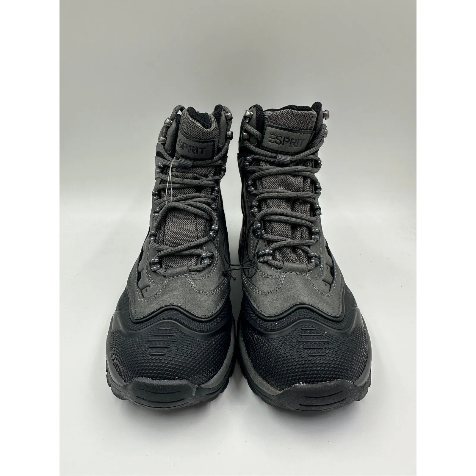 Women's Size 8.5, Esprit, Dark Gray High Top Hikers w/ Rugged Toe Caps and Tread