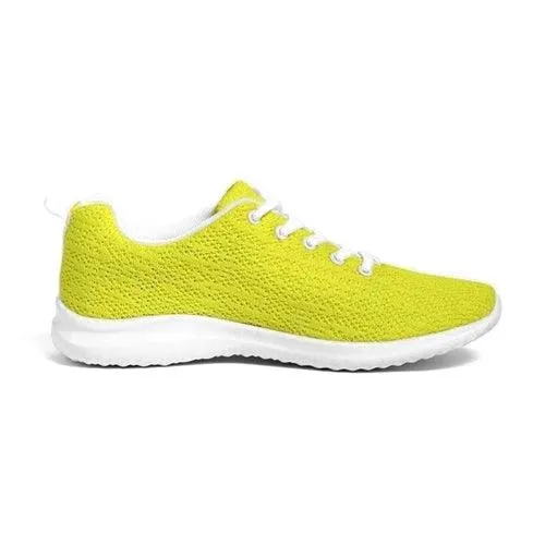 Yellow Canvas Sports Shoes /  Women's Sneakers